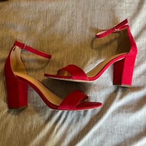 Red small heels